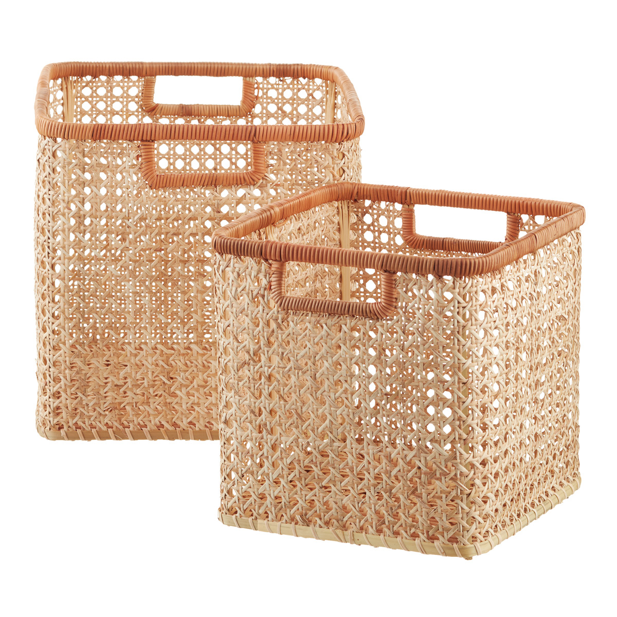 Albany Rattan Cube