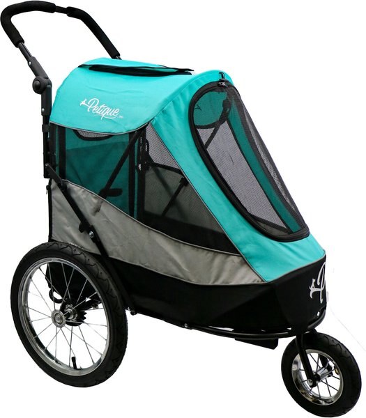 Petique Trailblazer Reflective Dog and Cat Bike Jogger