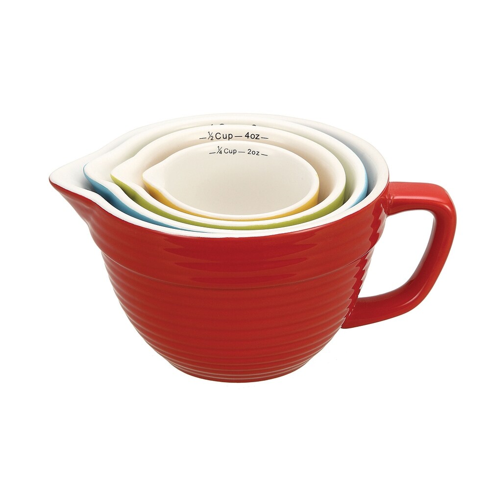 Bowl Shaped Measuring Cups (Set of 4 Sizes)