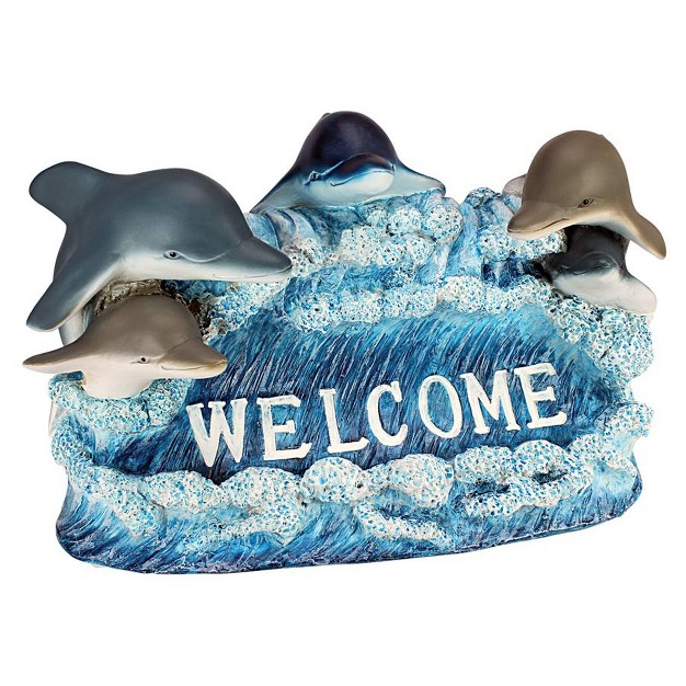 Design Toscano Dolphin Welcome Statue