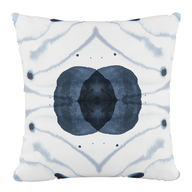 Skyline Furniture Square Outdoor Throw Pillow Delray Blue