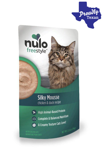 Nulo Freestyle Silky Mousse Chicken and Duck Cat Food Pouch