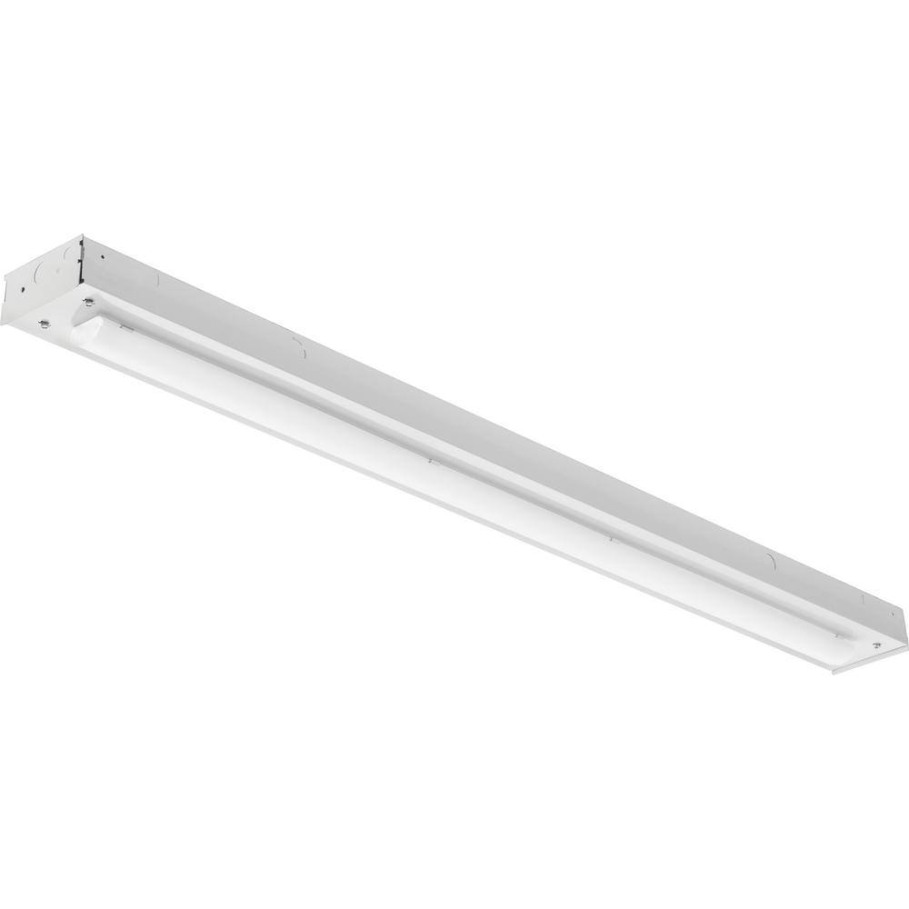 Lithonia Lighting MRSL 4 ft. 200-Watt Equivalent Integrated LED White 4000K Strip Retrofit Strip Light Fixture Kit MRSL L48 3500LM 840