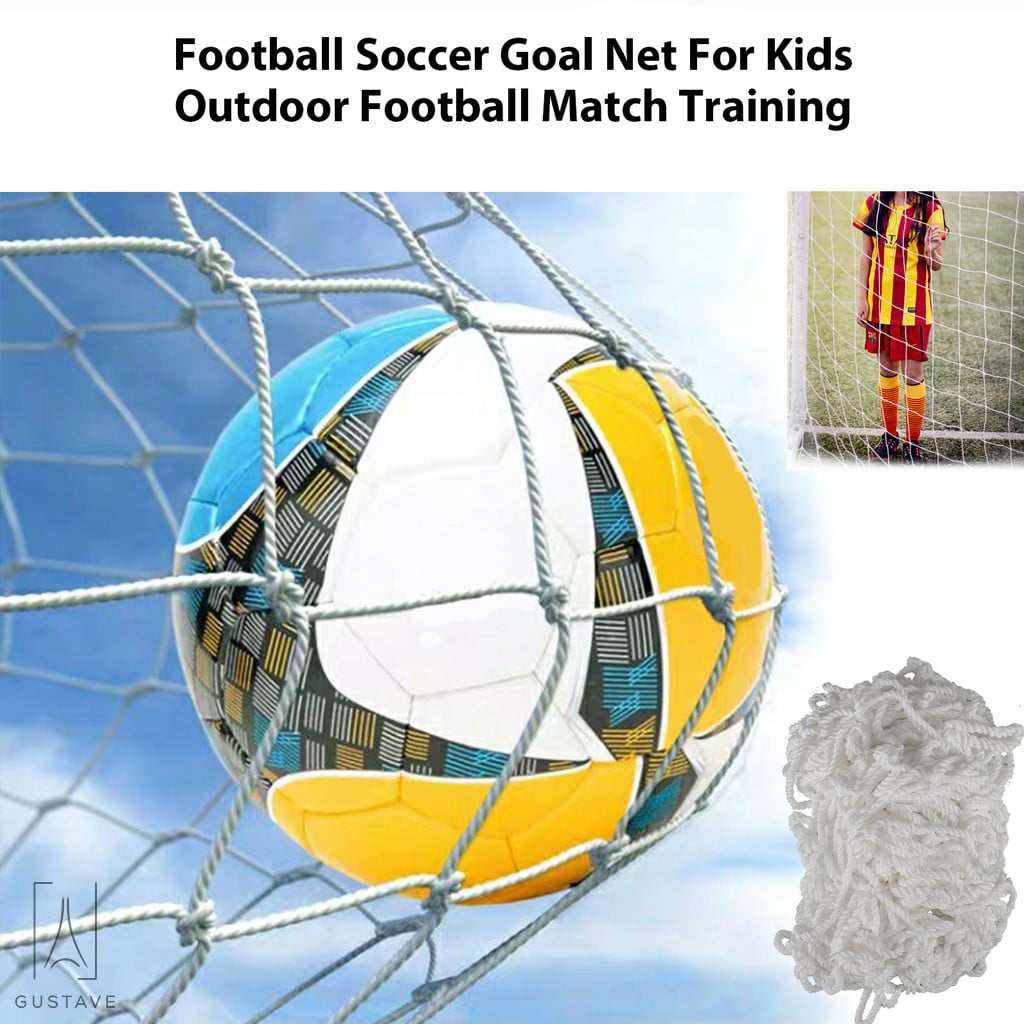 Gustave Design 7.8 X 5.9 Ft Portable Football Soccer Goal Net， Full Size Soccer Goal Nets Outdoor Backyard Sport Match Training