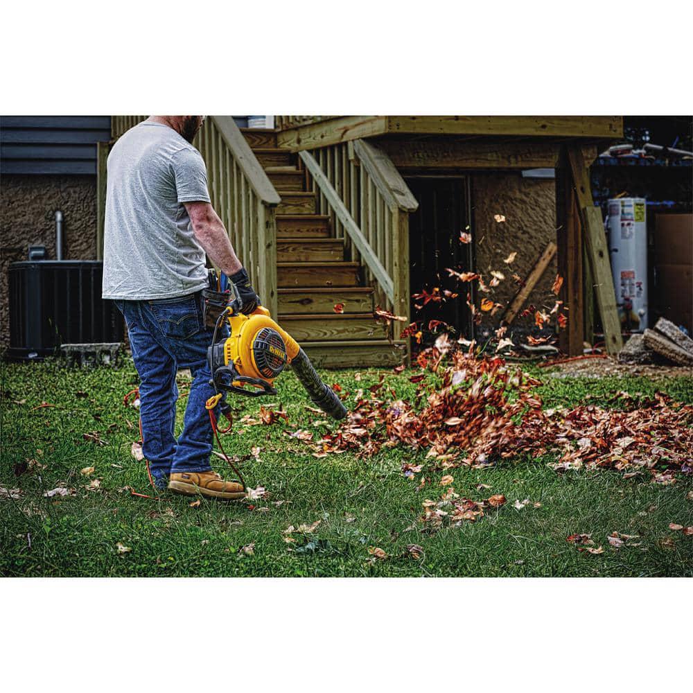 DEWALT 12 AMP 189 MPH 409 CFM Corded Electric Handheld Leaf Blower