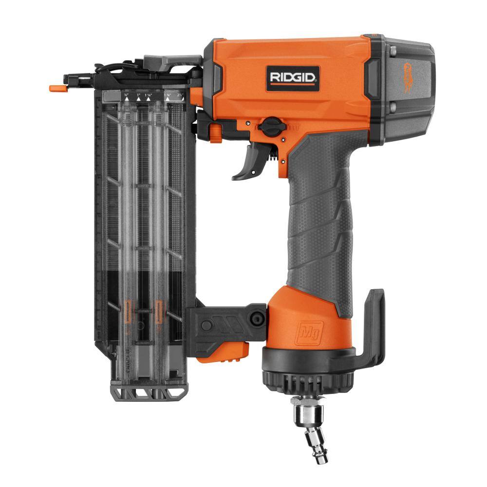 RIDGID Pneumatic 18-Gauge 2-18 in. Brad Nailer Combo Kit with (2) Brad Nailers R692BBN