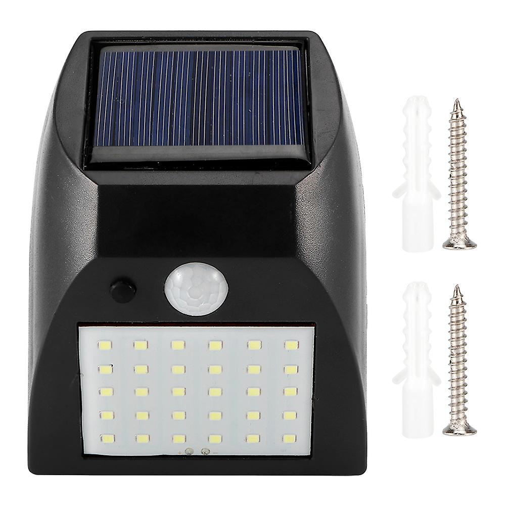 30led Solar Wall Light Waterproof Garden Yard Human Body Induction Wall Light