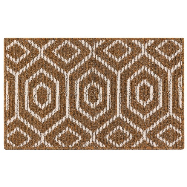 Unique Bargains Indoor Outdoor Durable Easy Clean Absorbent Washable Dirt Resist Door Mat 1 Pc