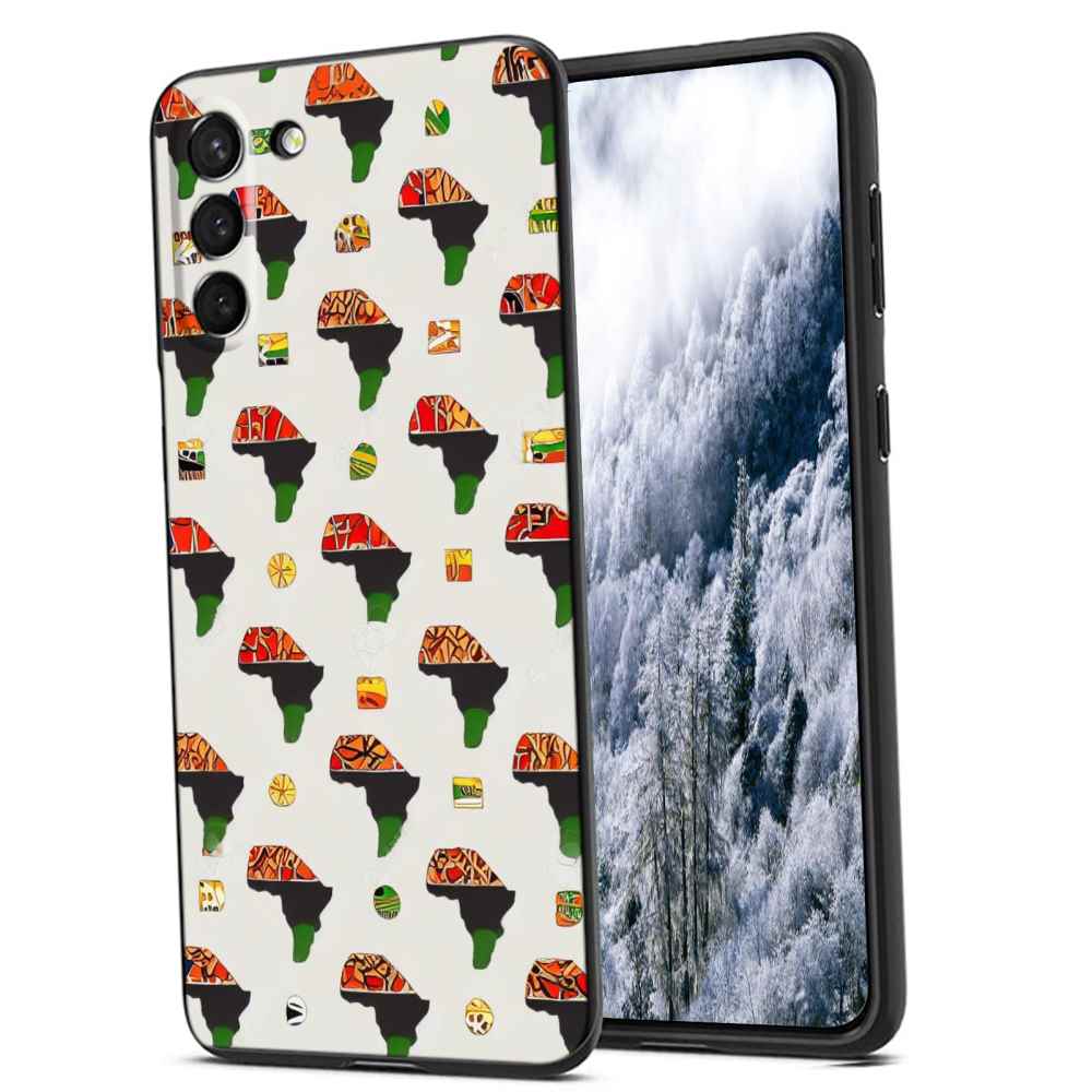 Africa-Themed phone case for  Galaxy S22+ Plus for Women Men Gifts，Soft silicone Style Shockproof - Africa-Themed Case for  Galaxy S22+ Plus