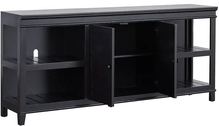 Reagan Raven Black 72 TV Stand