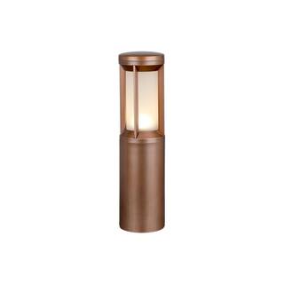 Hampton Bay Madison Low Voltage Copper Hardwired Integrated LED Weather Resistant Path Light KCS1501LM-01CP