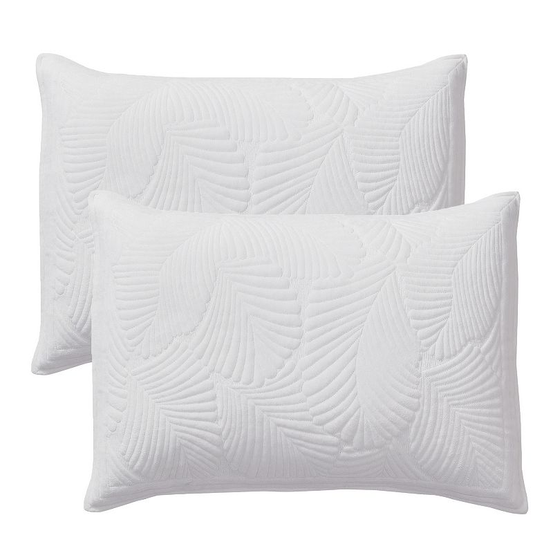 Levtex Home Belgrade White Quilt or 2-pack Sham