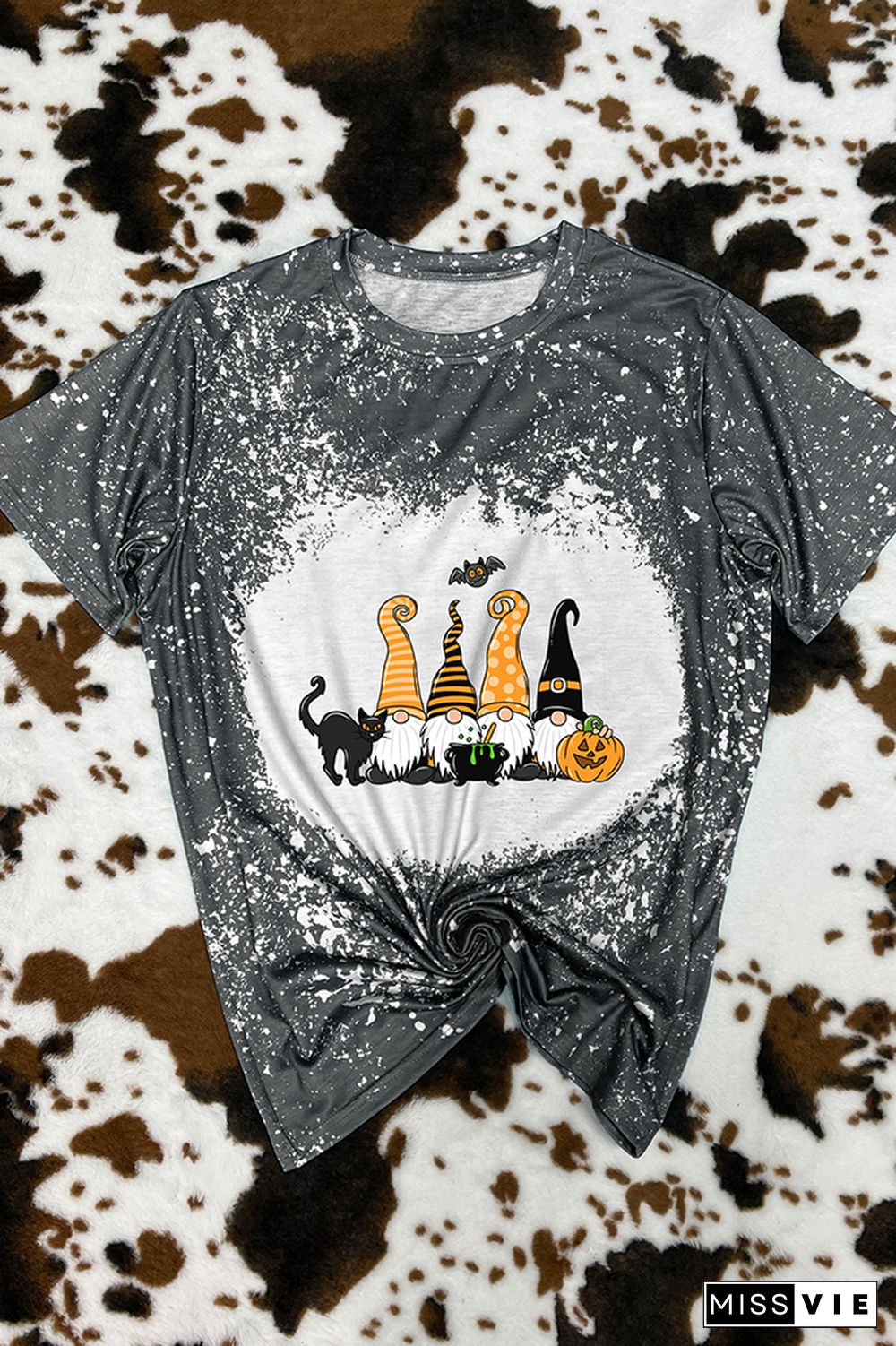 Halloween Gnomes Graphic Tee Wholesale