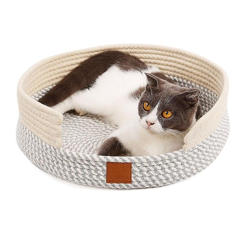 2 In 1 round cat scratcher and bed