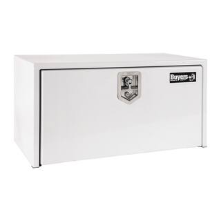 Buyers Products Company 18 in. x 18 in. x 36 in. White Steel Underbody Truck Tool Box 1702405