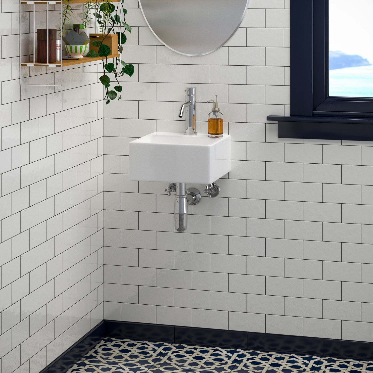 Mini Nova Wall-Hung Basin