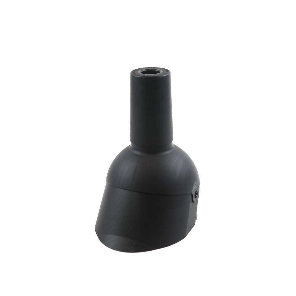 Perma-Boot Pipe Boot Repair for 1.5 in. I.D. Vent Pipe Black Color PBR 312-1.5BK