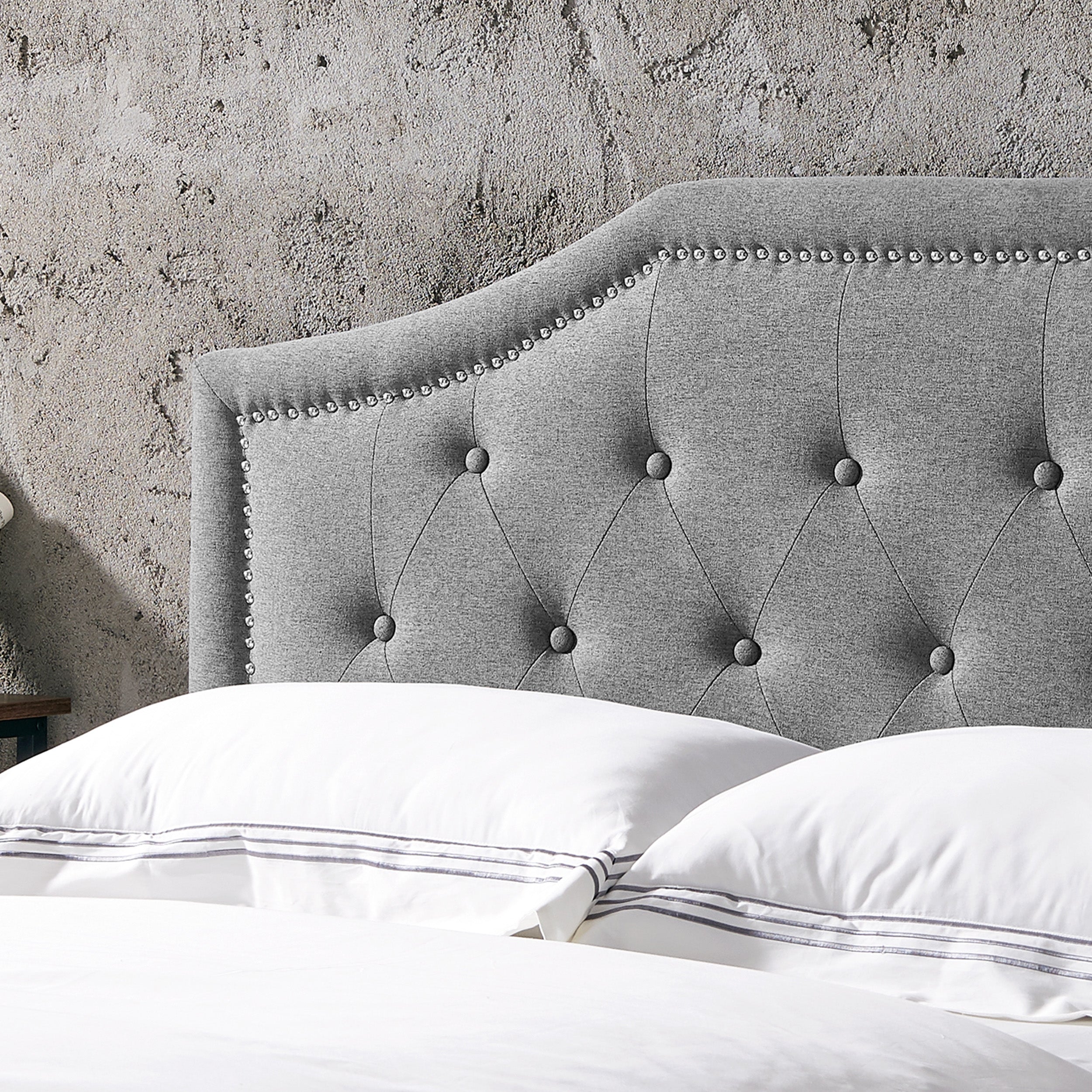 Olivia Contemporary Upholstered Queen/Full Headboard