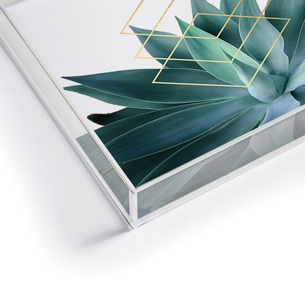 Gale Switzer Agave Geometrics Acrylic Tray Deny Designs