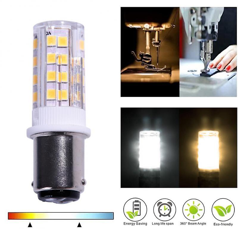 Ba15d Double Contact Bayonet Base Led Corn Bulb Led Light Bulb 220v For Sewing Machine Pfaff，