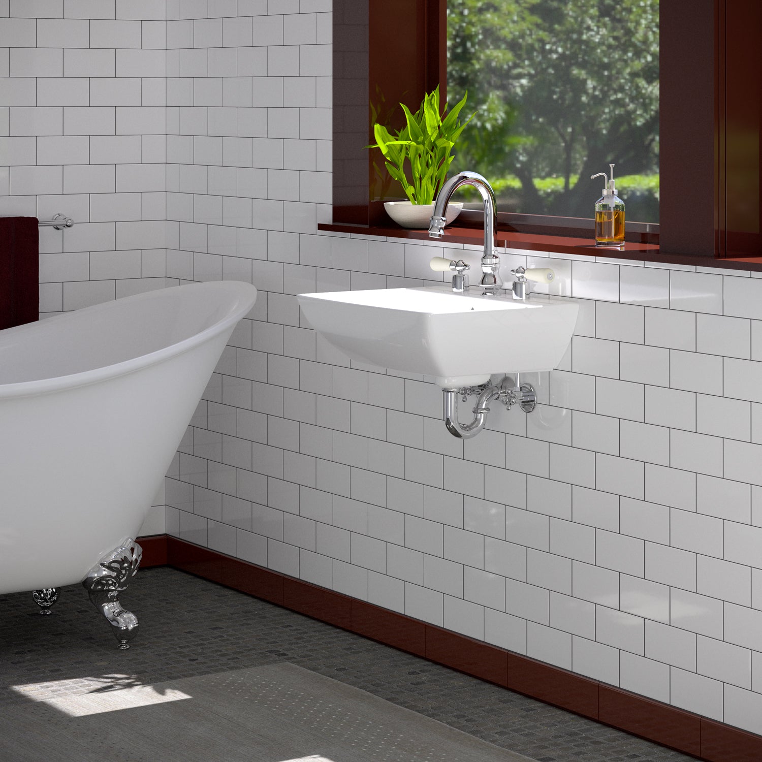 Summit 500 Wall-Hung Basin