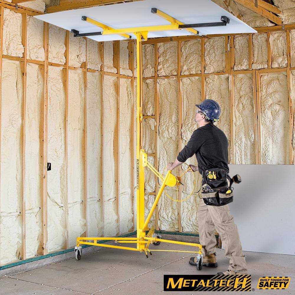 MetalTech 48.4 in. x 57 in. x 58 in. Jobsite Series Drywall Panel Hoist Tool Panel Sheet Carrier for Wall or Ceiling Installation I-IDPL