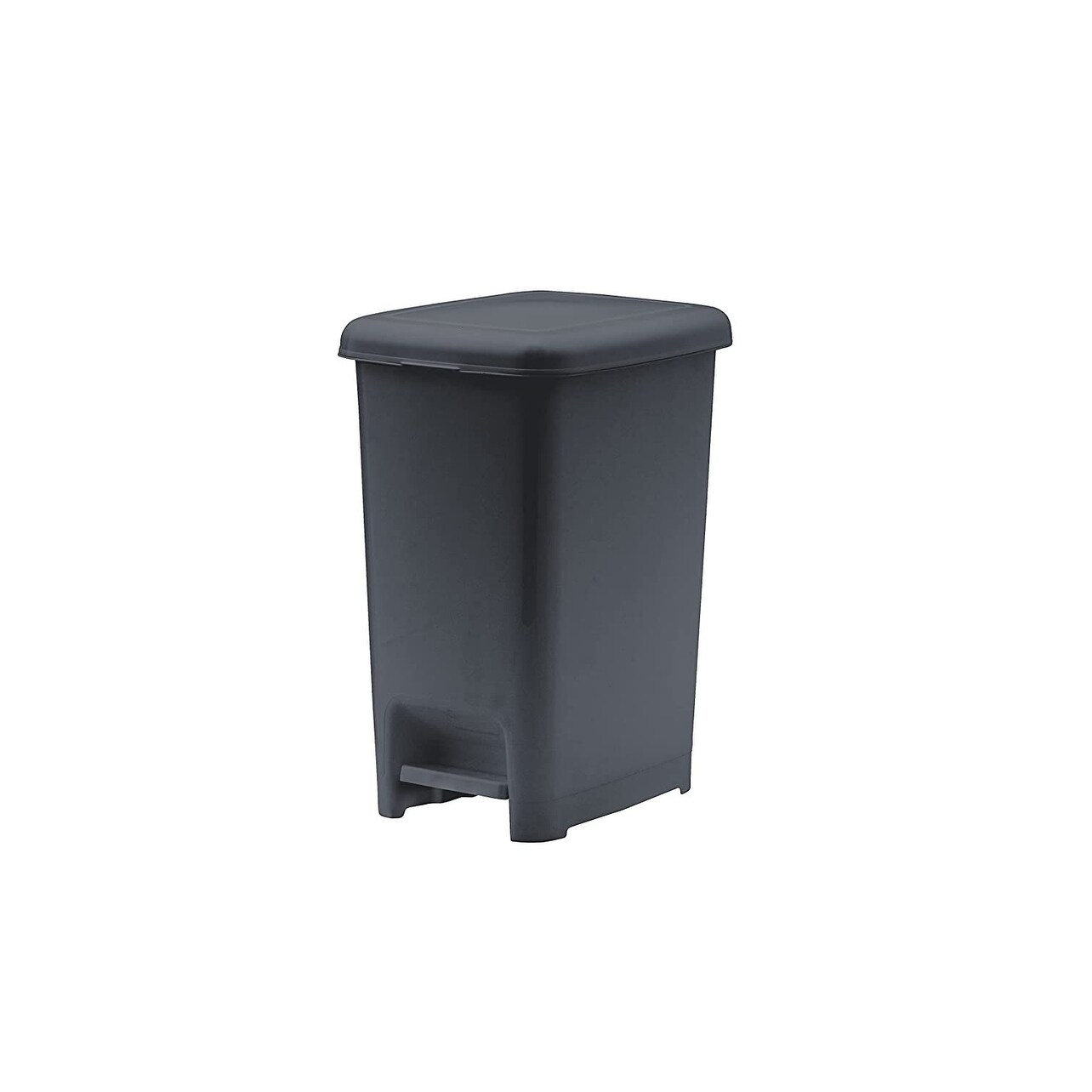 4 Gal Slim Pedal Step On Trash Can， Grey