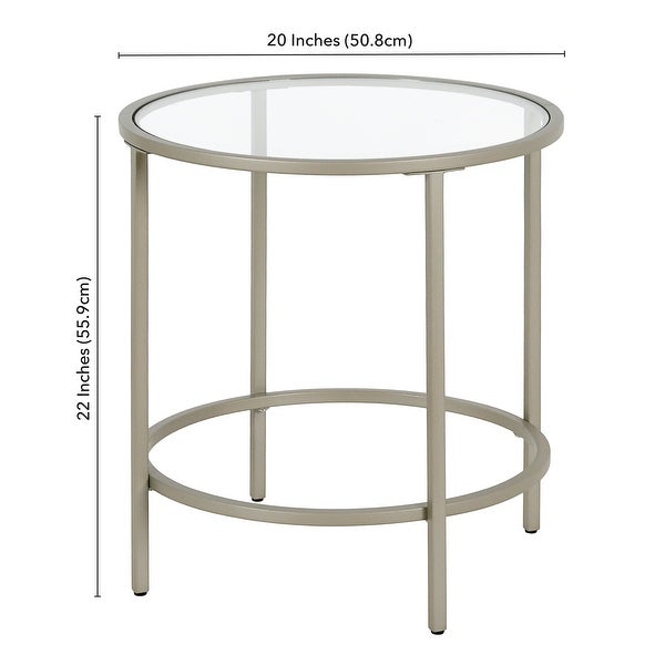 Sivil Round Side Table