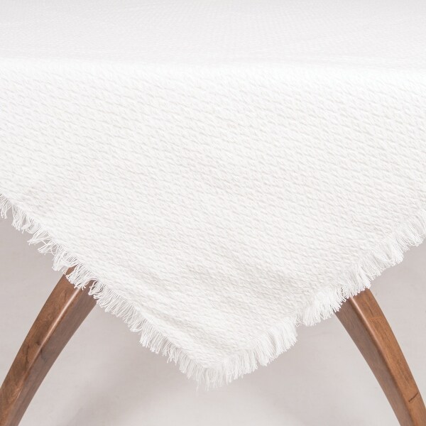 54 x 54 Nora Snow Table Topper