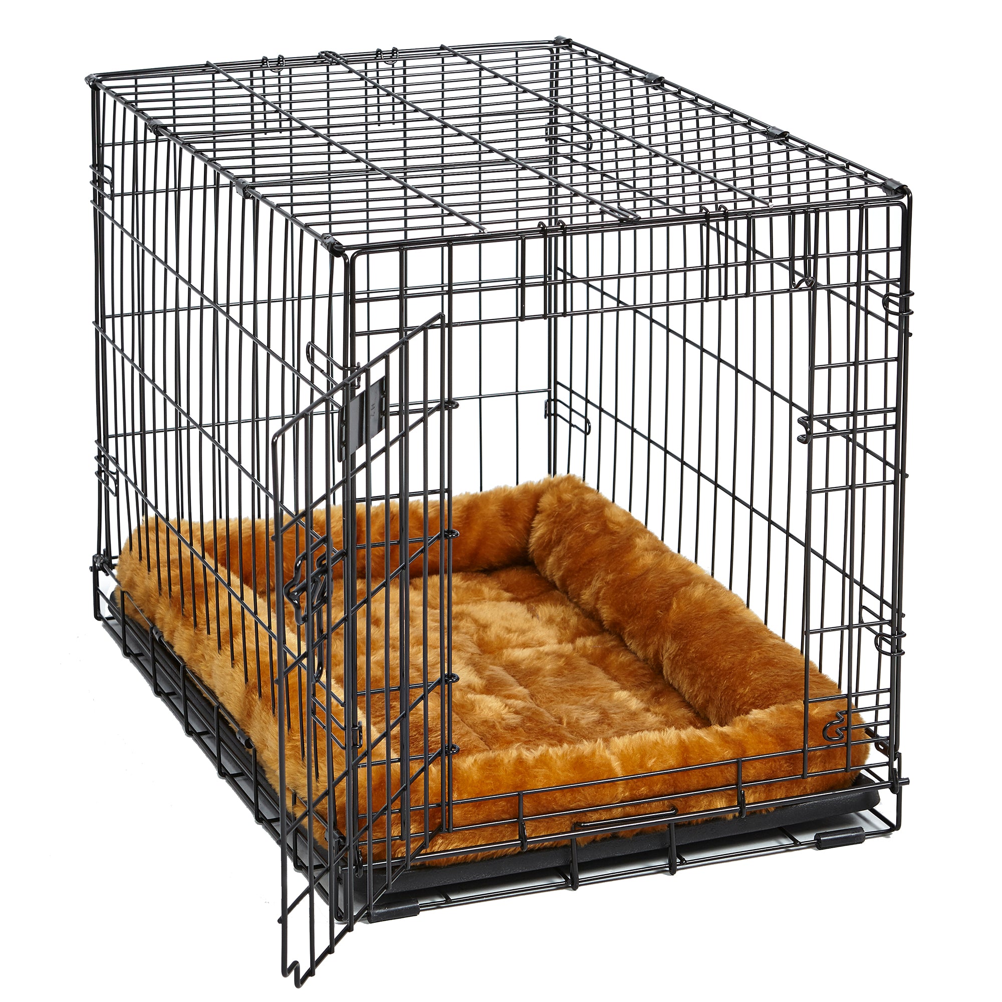 MidWest QuietTime Pet Bed & Dog Crate Mat, Cinnamon, 22"