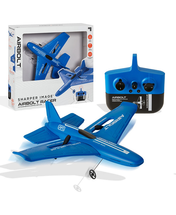 Sharper Image Air Bolt Racer RC Airplane Set  7 Piece