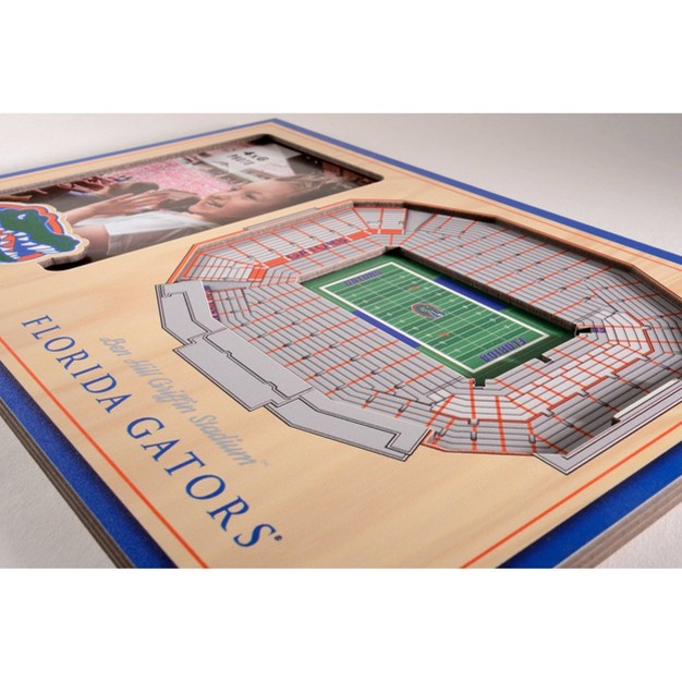 X 6 quot Ncaa Florida Gators 3d Stadiumviews Picture Frame