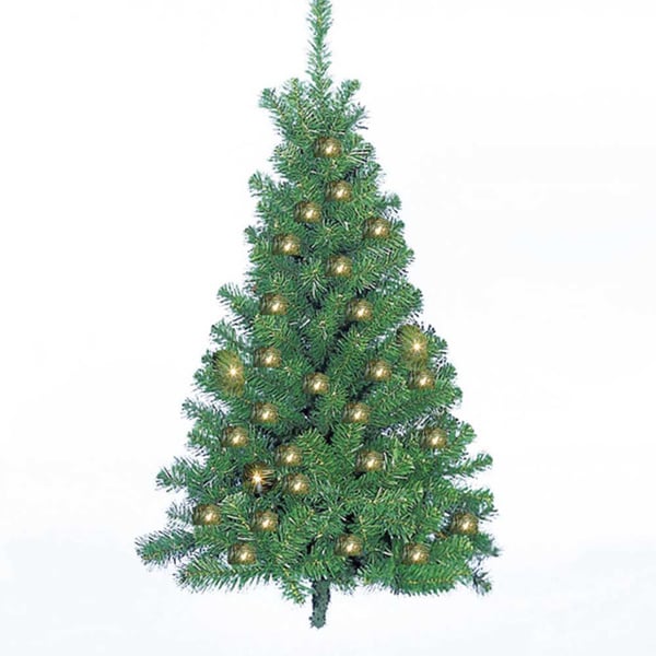 Kurt Adler 48Inch PreLit Norway Pine Wall Tree