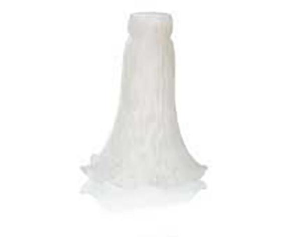 Upgradelights White Glass Lily Lampshade Replacement