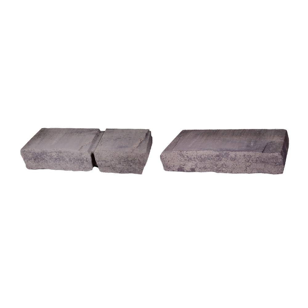 Pavestone Ladera 16 in. x 8 in. x 3 in. Greystone Concrete Retaining Wall Block (84-Piece28 Face FeetPallet) 11023034