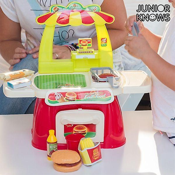 Fast food game with accessories