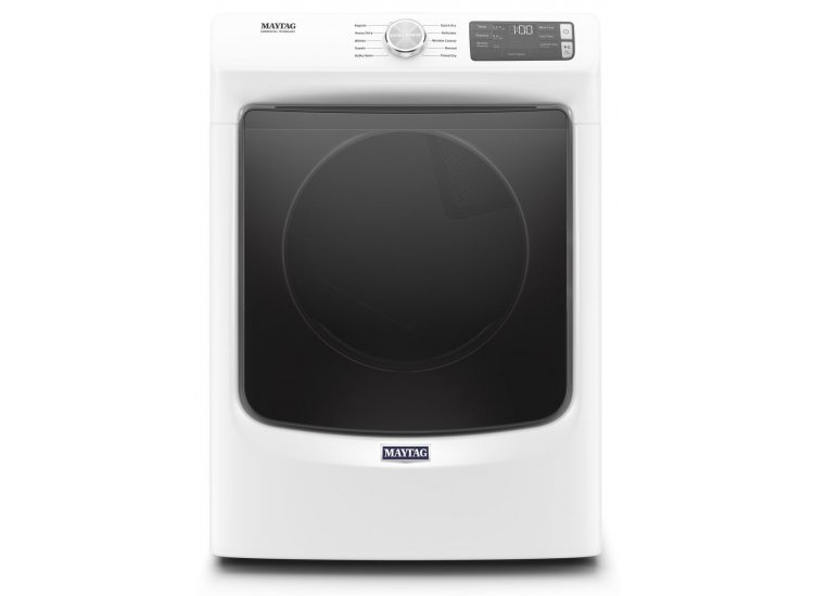 Maytag ADA 7.3 Cu. Ft. White Front Load Gas Dryer With Extra Power And Quick Dry Cycle