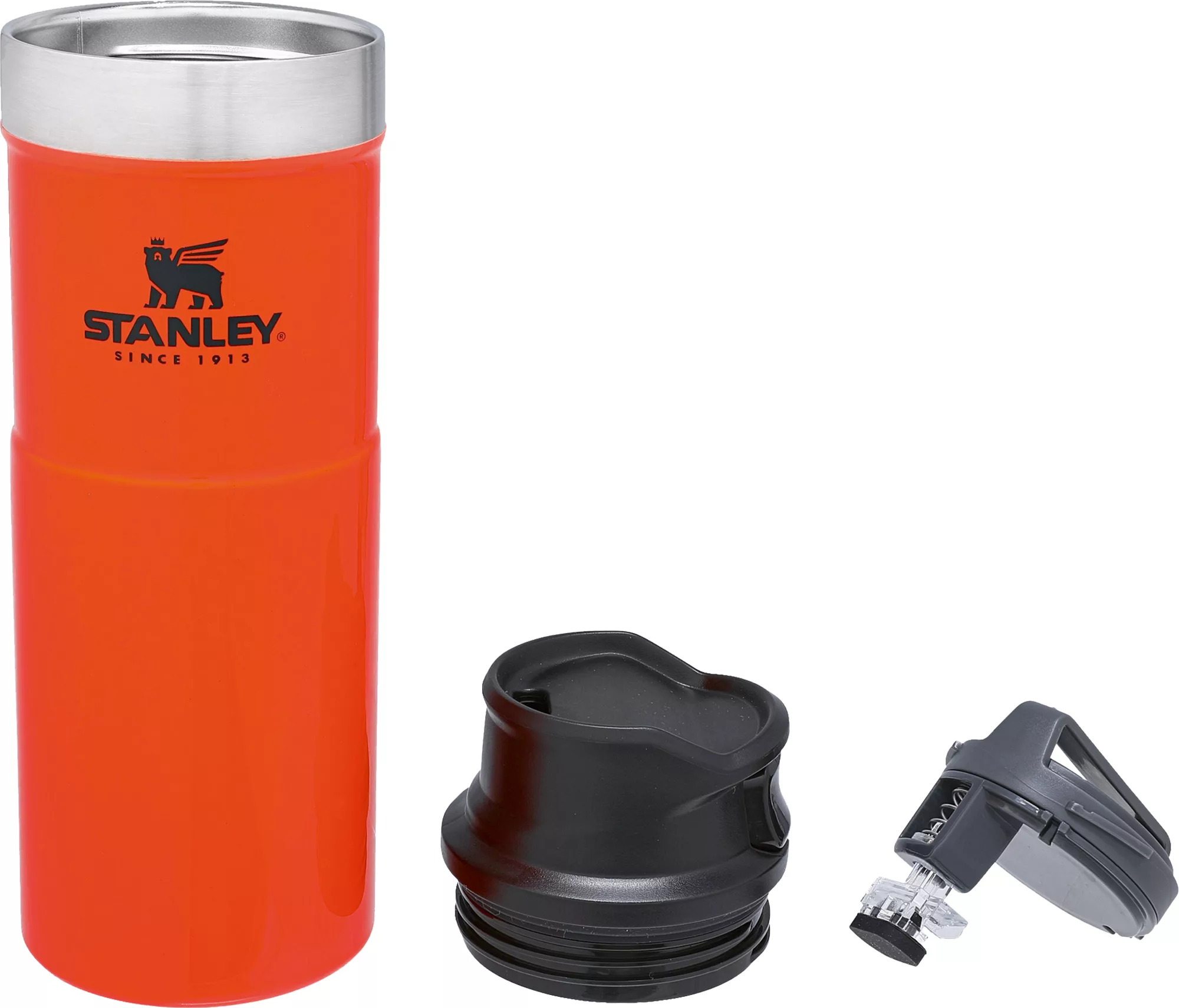 Stanley Classic Trigger-Action Travel Mug 16 OZ， Blaze Orange