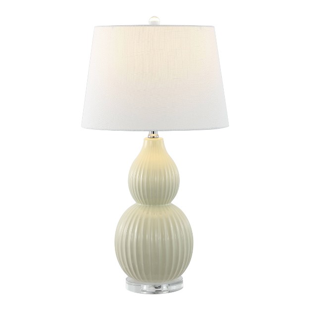 Ceramic Table Lamp includes Led Light Bulb Dailsygrab