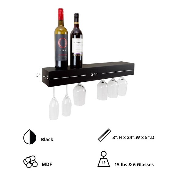 kieragrace Pinot Shelf，Wine Glass Rack