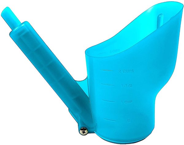 Duke-N-Boots Pet Food Scoop， Blue