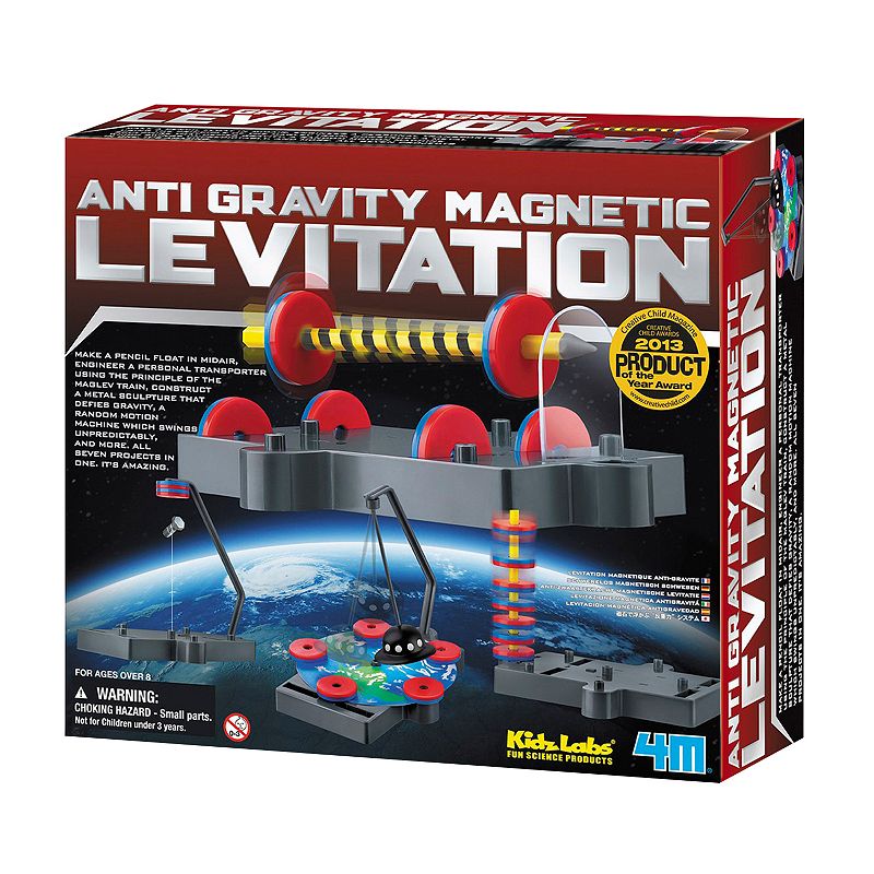 Toysmith 4M Anti-Gravity Magnetic Levitation Science Kit