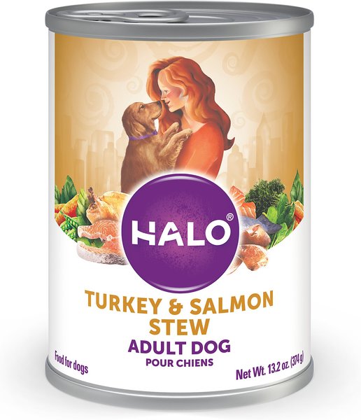 Halo Holistic Turkey and Salmon Recipe Adult Canned Dog Food