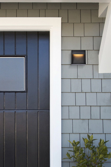 Trendy Fare LED Wall Sconce (Black)   Modern   Outdoor Wall Lights And Sconces   by Elegant Furniture  ampLighting  Houzz