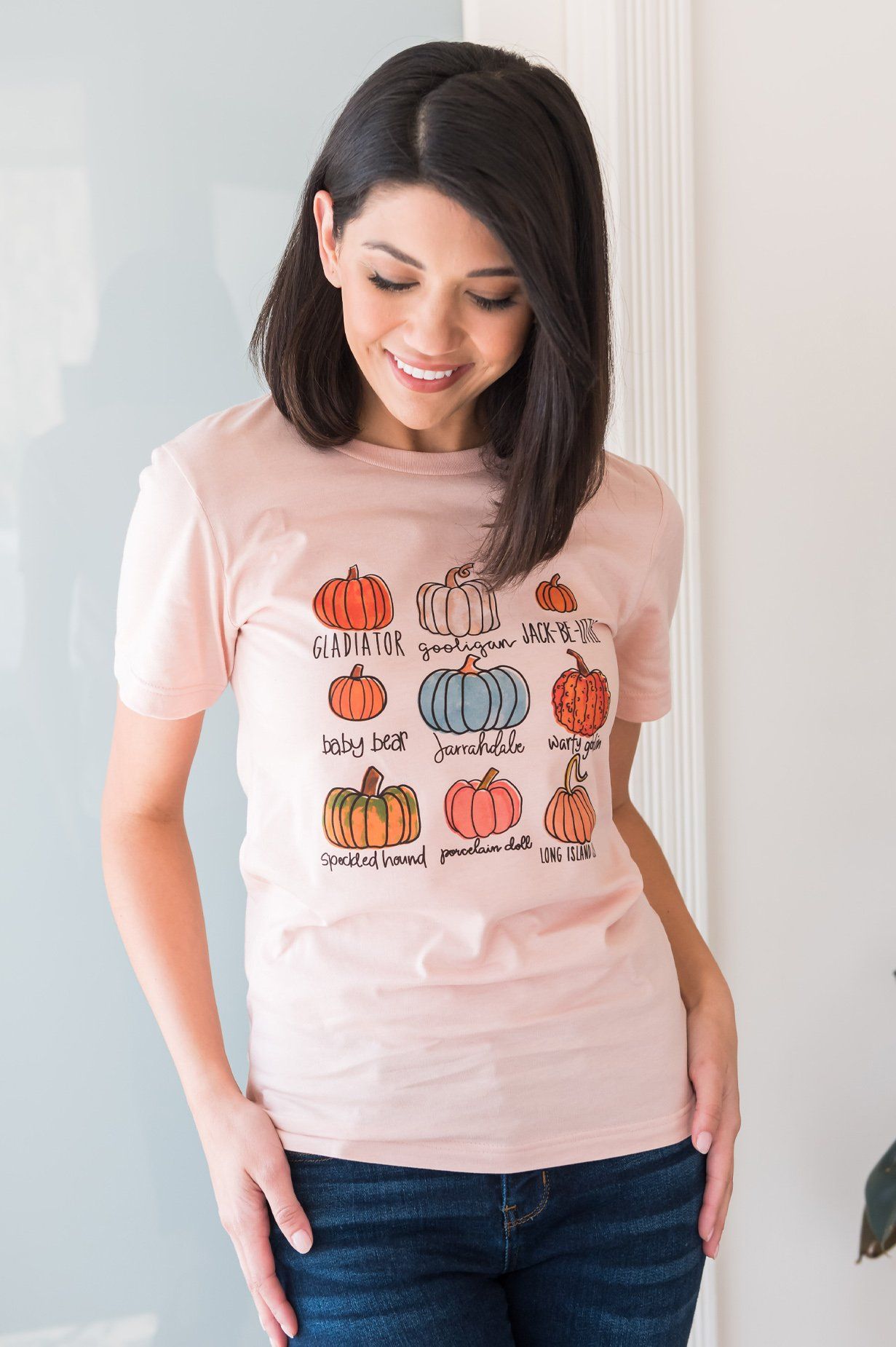 Pumpkin Varieties Modest Graphic Tee