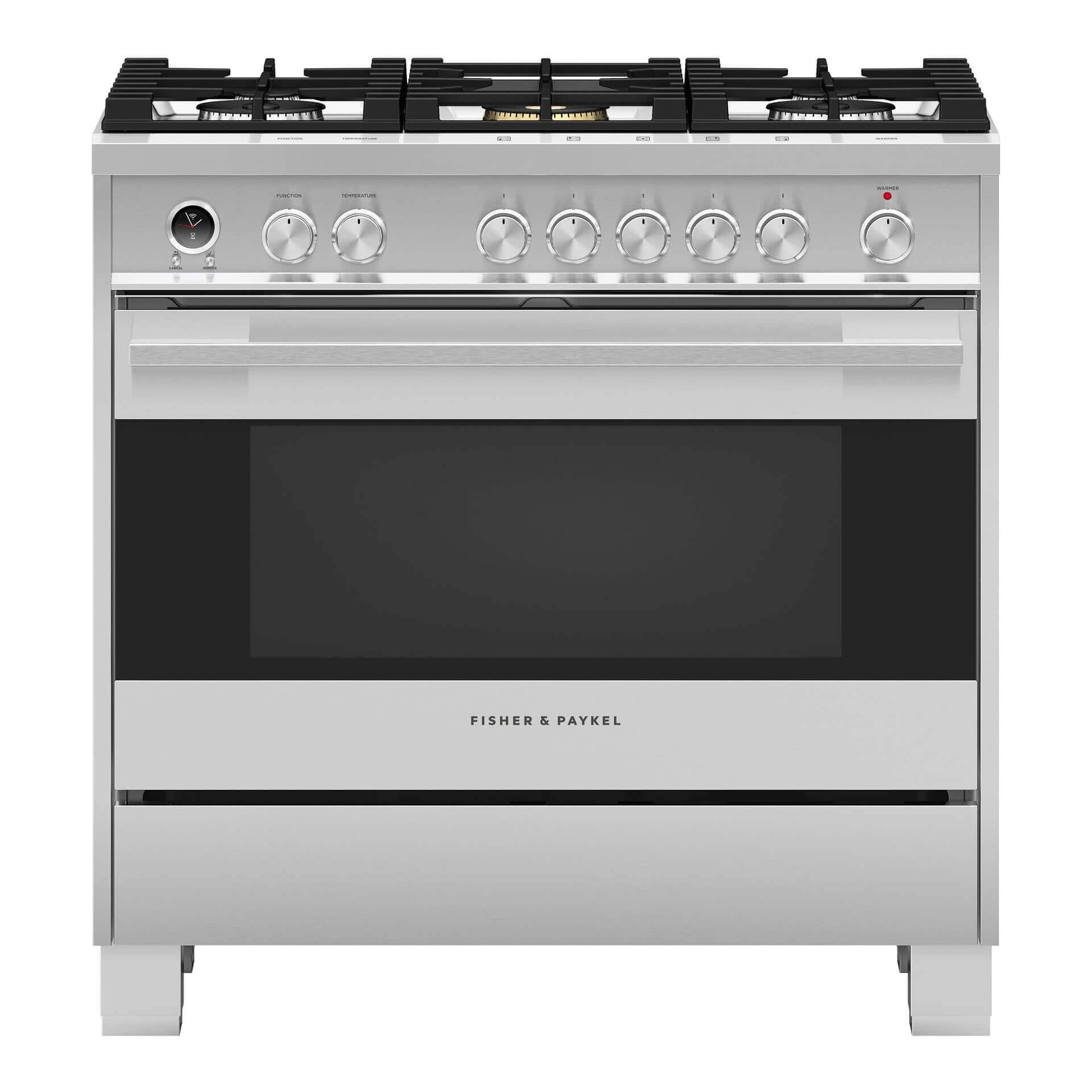 Fisher & Paykel 36-inch Freestanding Dual-Fuel Range with AeroTech? Technology OR36SDG6X1