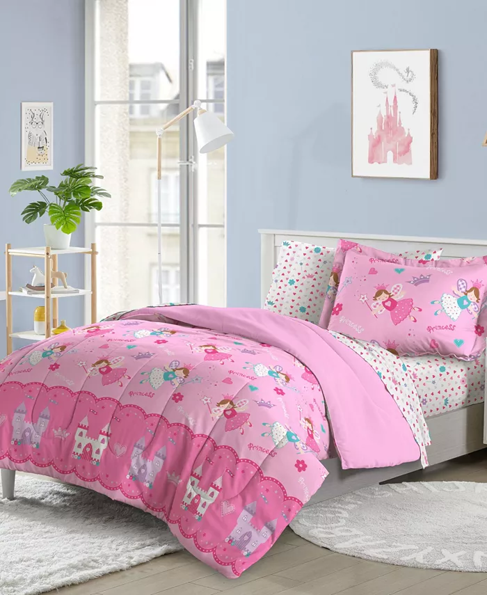 Macys Dream Factory Magical Princess Twin Comforter Set