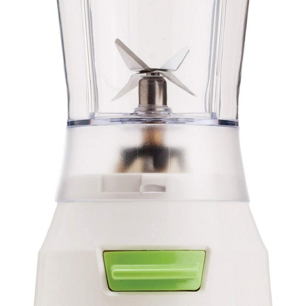 Brentwood 14 Ounce Personal Blender In Green And White