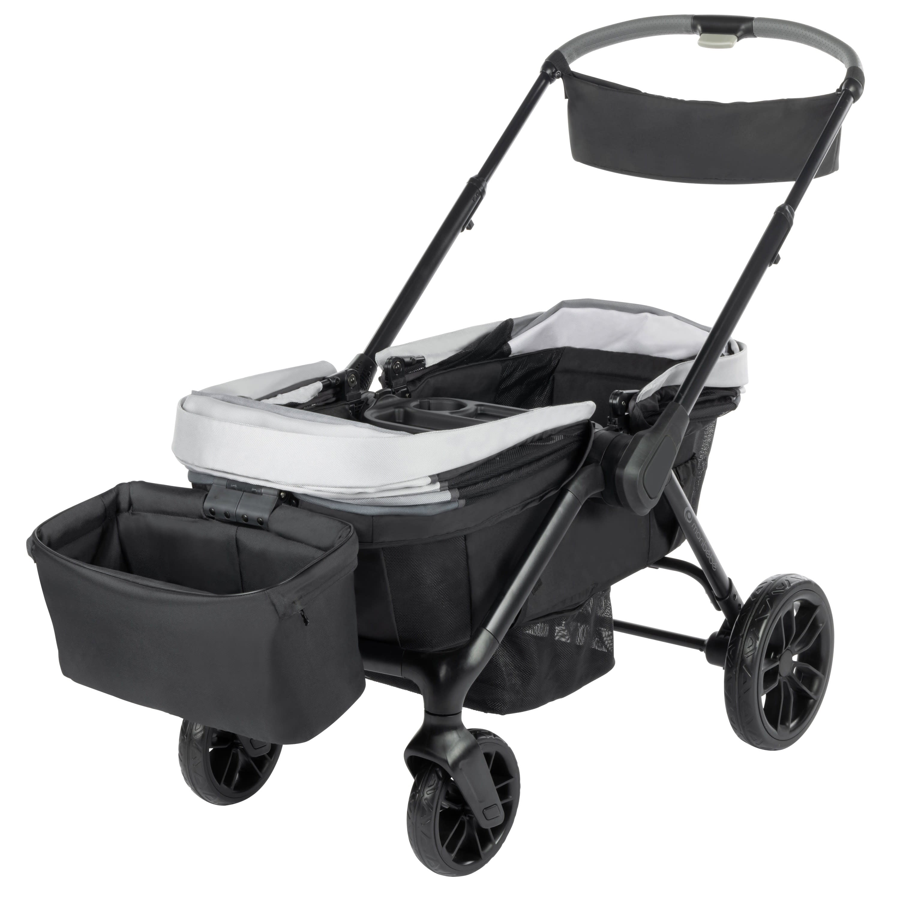 Monbébé Everyday Outings Wagon Stroller, Cobblestone Grey