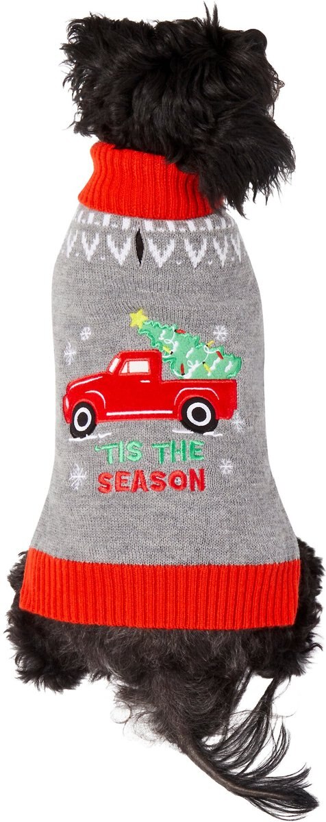 Frisco Holiday Truck Dog and Cat Sweater